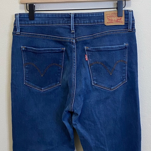 Levi’s mid rise straight skinny jeans size 8 - Picture 7 of 10